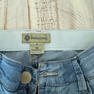 Democracy Women's Light Blue High Rise Jeans